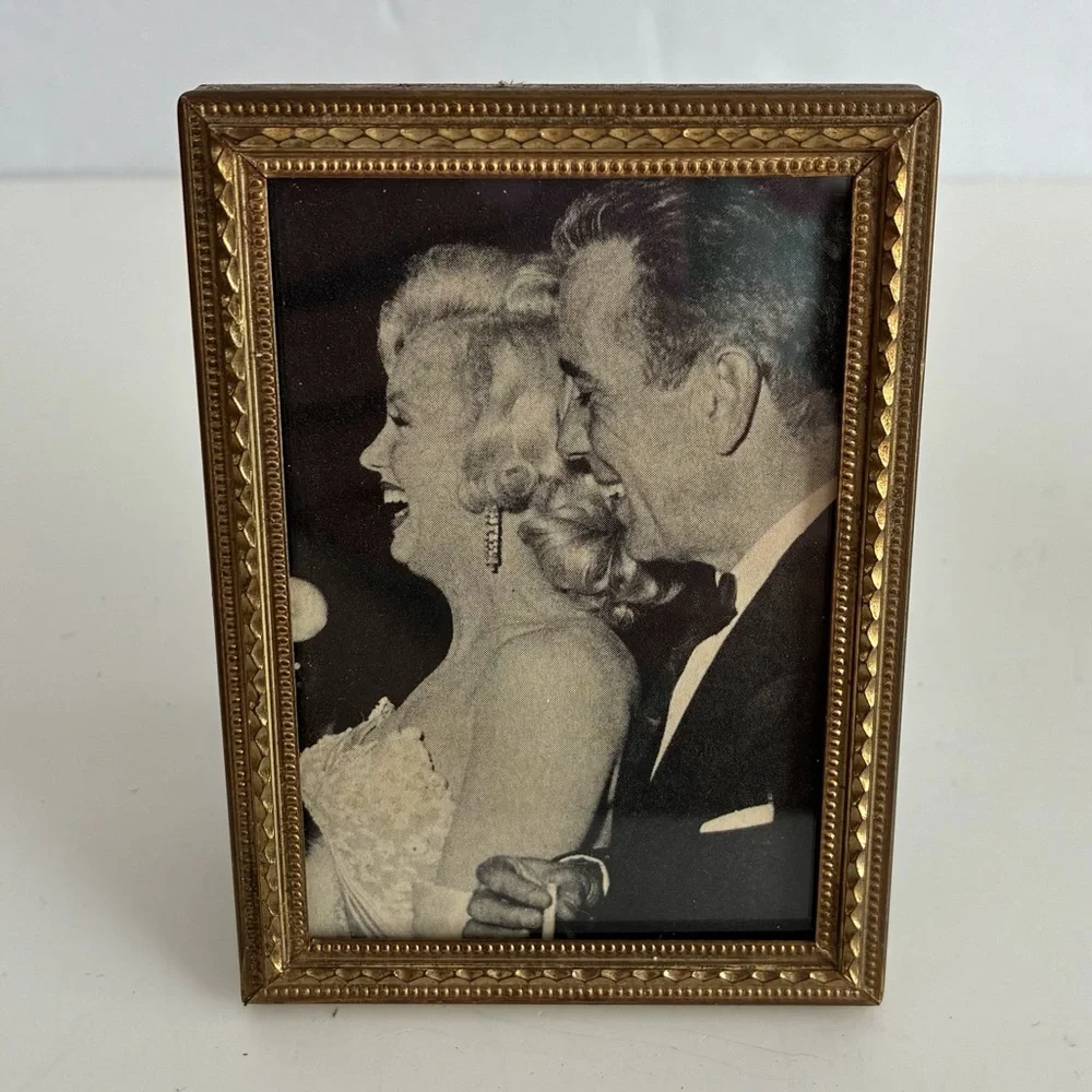 Vintage Set 3 Ornate Gold Tone Picture Frames Old Hollywood Regency